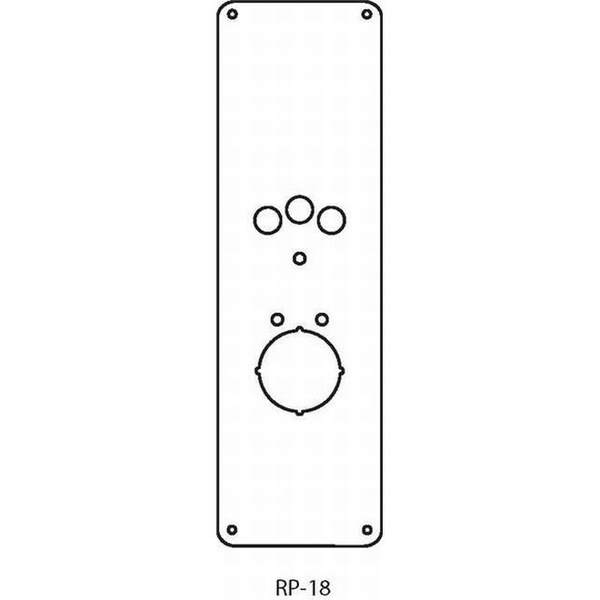 Don-Jo 5" x 14" Remodeler Plate RP18630 - main